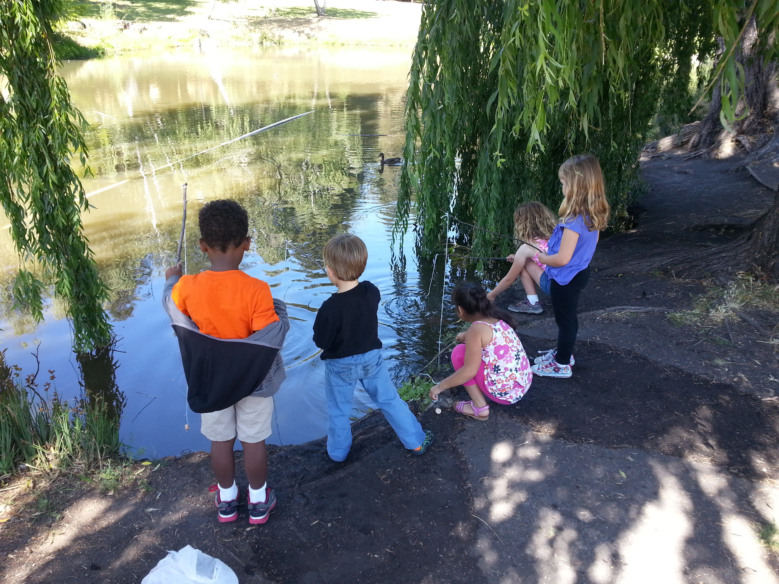 Crawdad fishing: a summer classic and a class favorite!