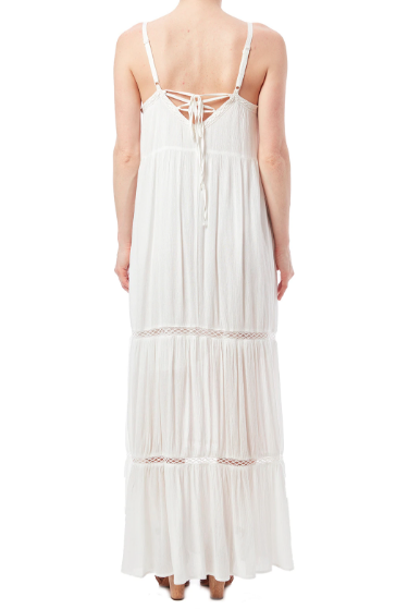 Mystree Tiered Maxi Dress  CARY LANE