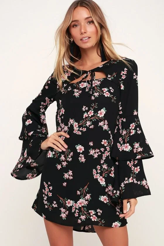 Midnight Garden Dress  CARY LANE