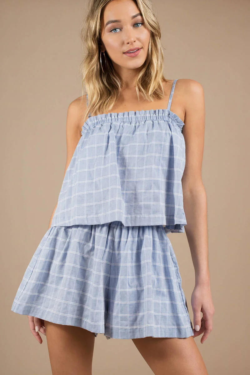 MinkPink Talulah Layered Romper