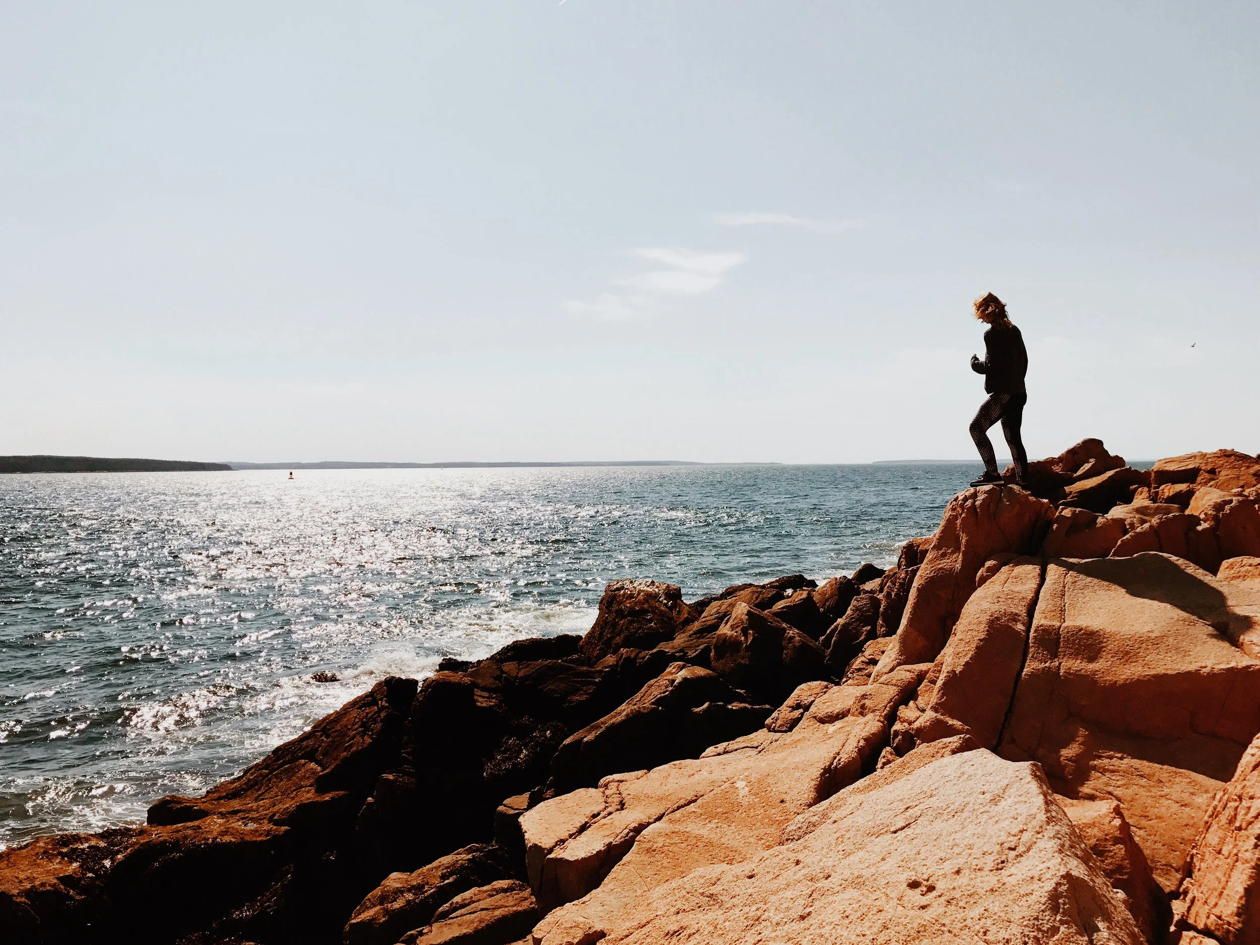 Exploring the coast of Maine
