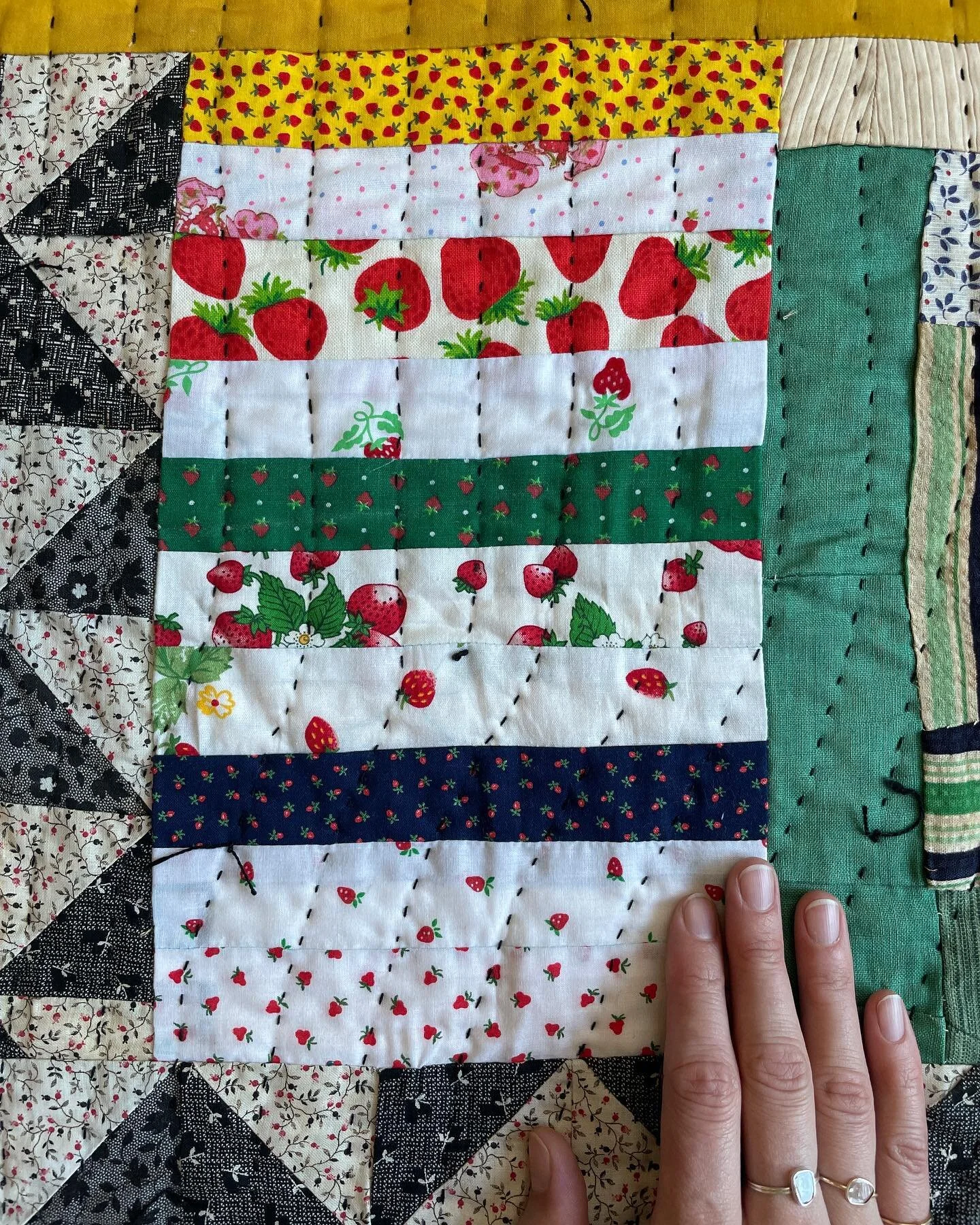 Vignettes Quilt Detail strawberries.jpeg