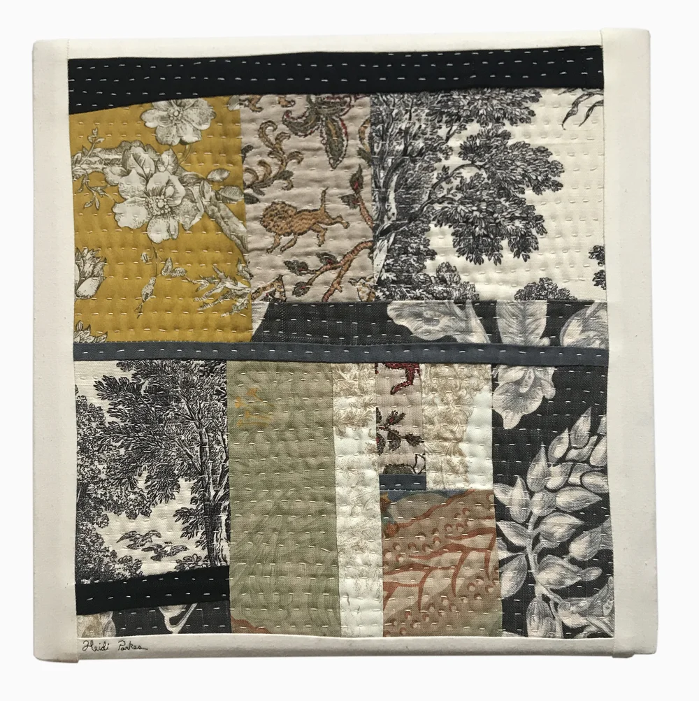 The Color of the Wheat Fields (Framed Quilt) — Heidi Parkes