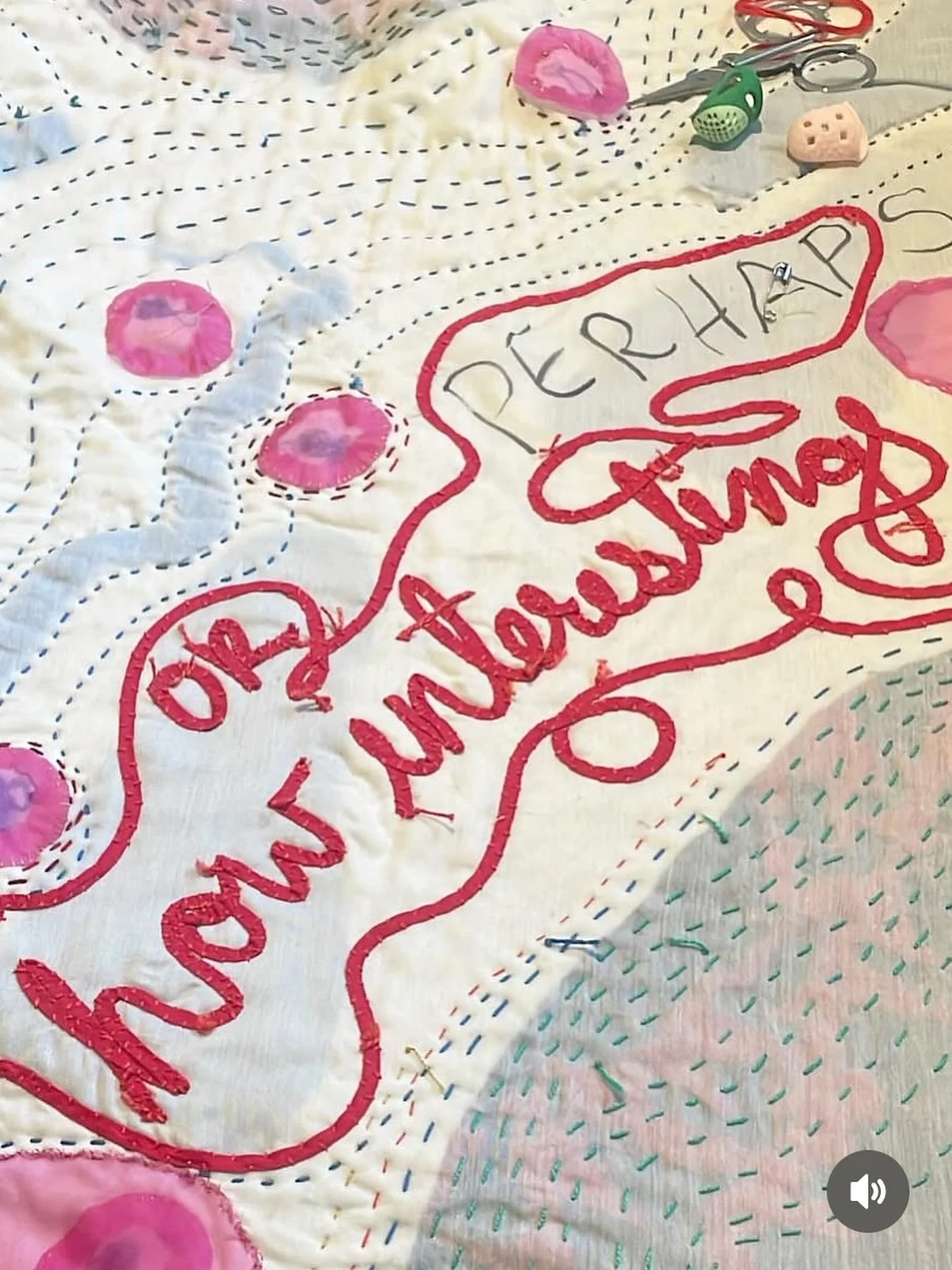 I&rsquo;m so EXCITED for today&rsquo;s Zoom (and recording) celebrating work from students in my yearlong Quiltmaking class! @awestlundart @knotsandpatches @adiepkleckner @rlschind @georgiaeduran 

Doors are OPEN to this online course in 2026. These 