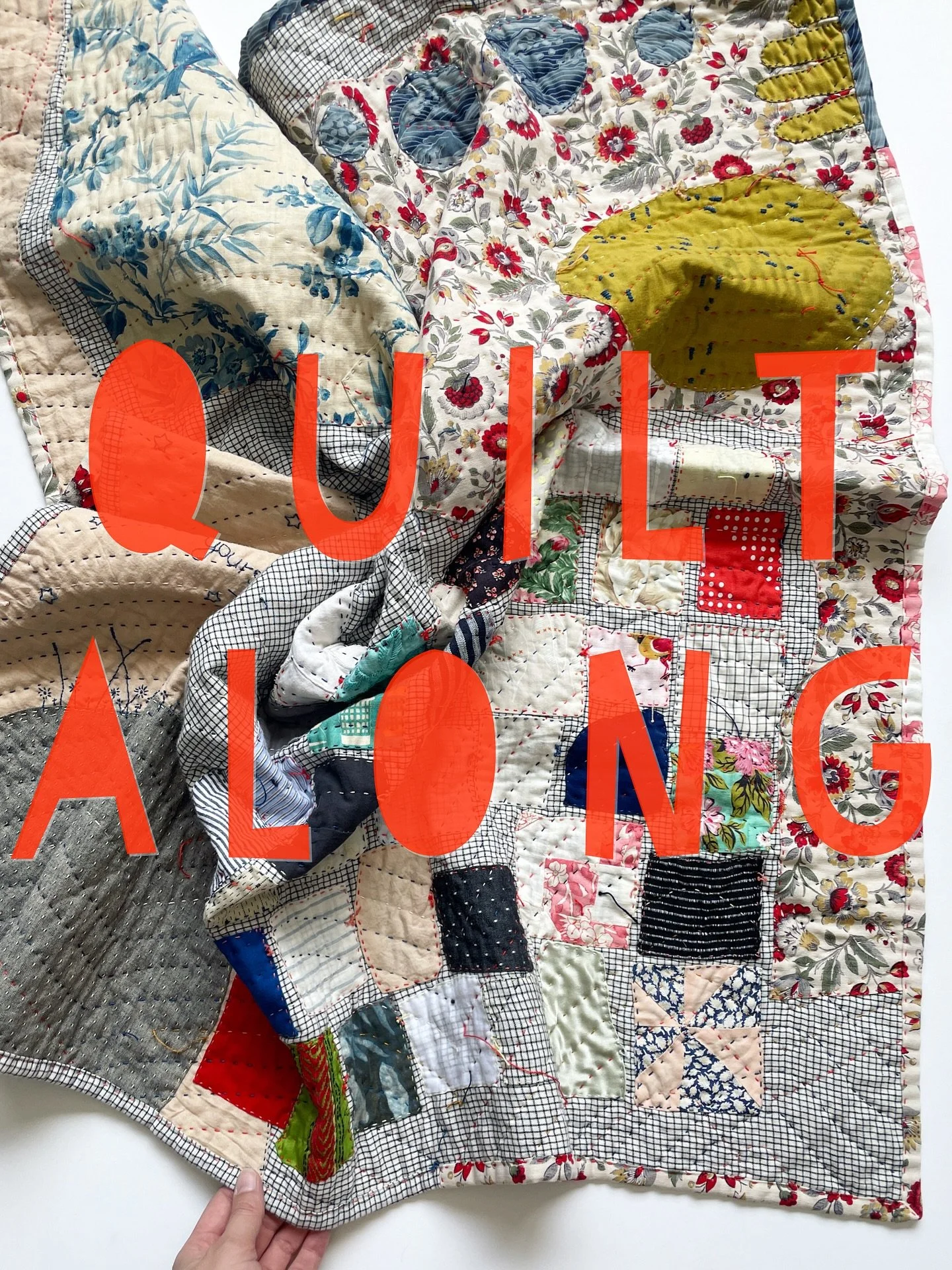 Quilt-Along with me! February is the 6-year anniversary for my #ScavengerHuntQuilt pattern, and it&rsquo;s on SALE. 
Quilt-Along info is on my blog, link in bio. 
Reasons to sew along:
&bull;this prompt-based pattern allows you to make lots of choice