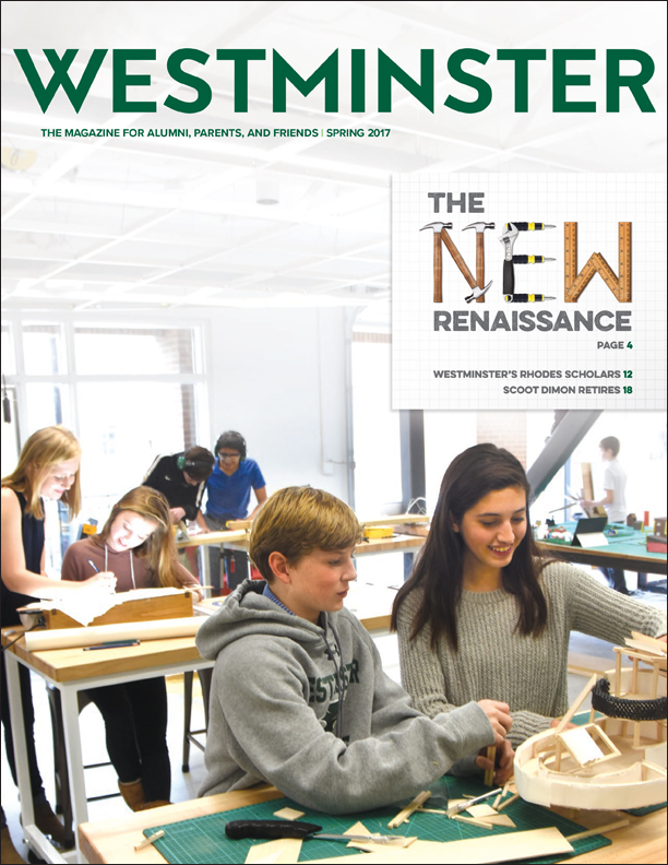 Editorial Design Design and management of Westminster's bi-annual magazine.