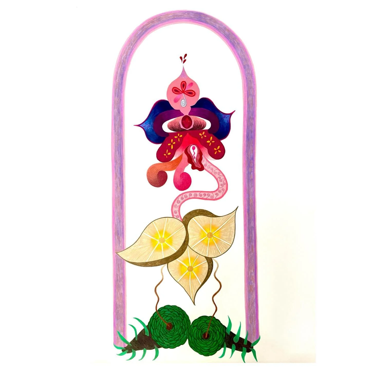 Pillar of Becoming ⛲️

It is never what you think it will be, for the process of becoming is designed to strip you of what you think you know, to reveal Truth, to reveal Self. 

This drawing has been an anchor for me as I root into a grounded motherh