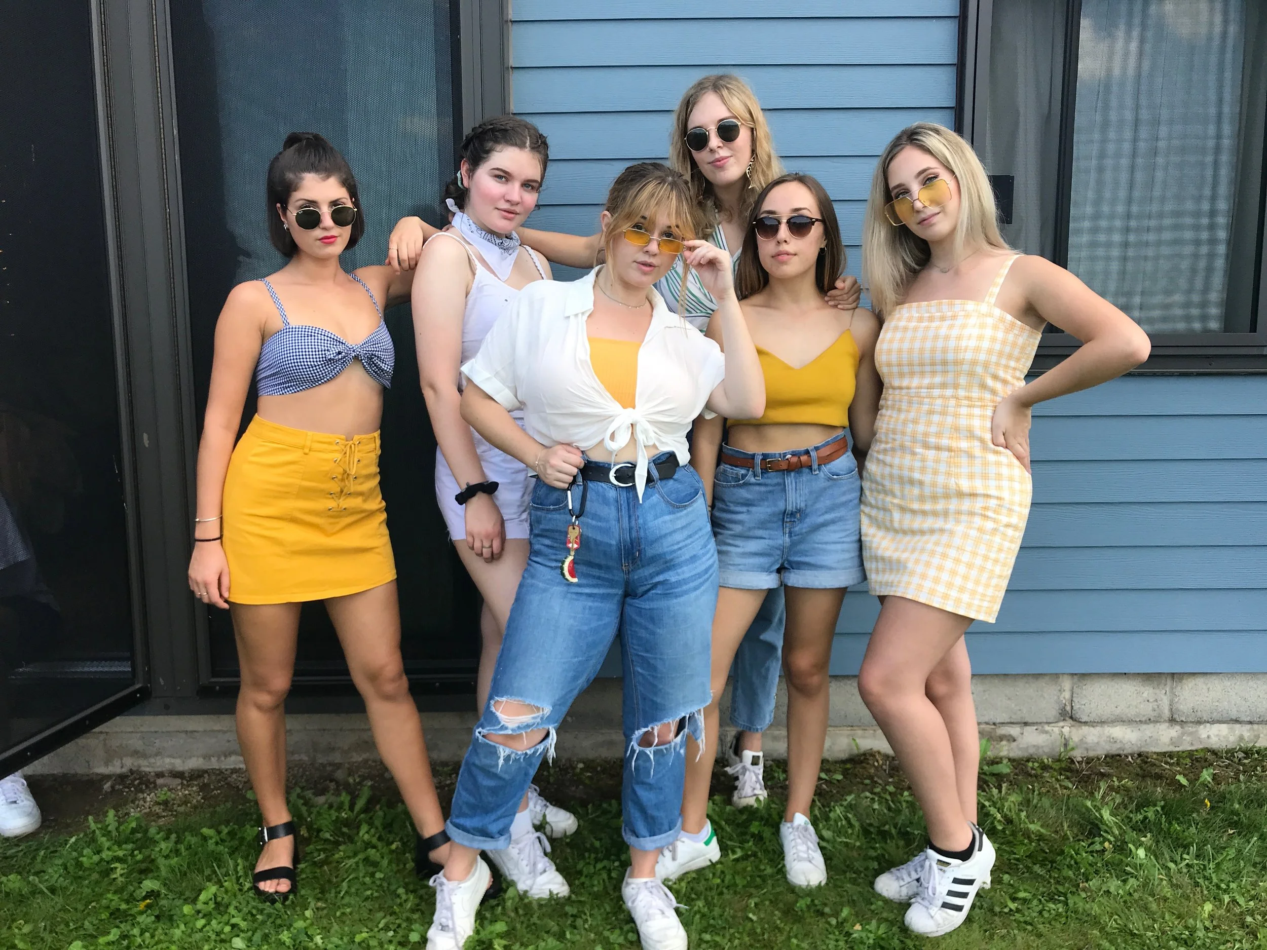 Pictured: Yasmine Chahine, Fiona Gaffney, Sloane Sexton, Vivian Whitney, Kat Villarin, Stephanie Hull
