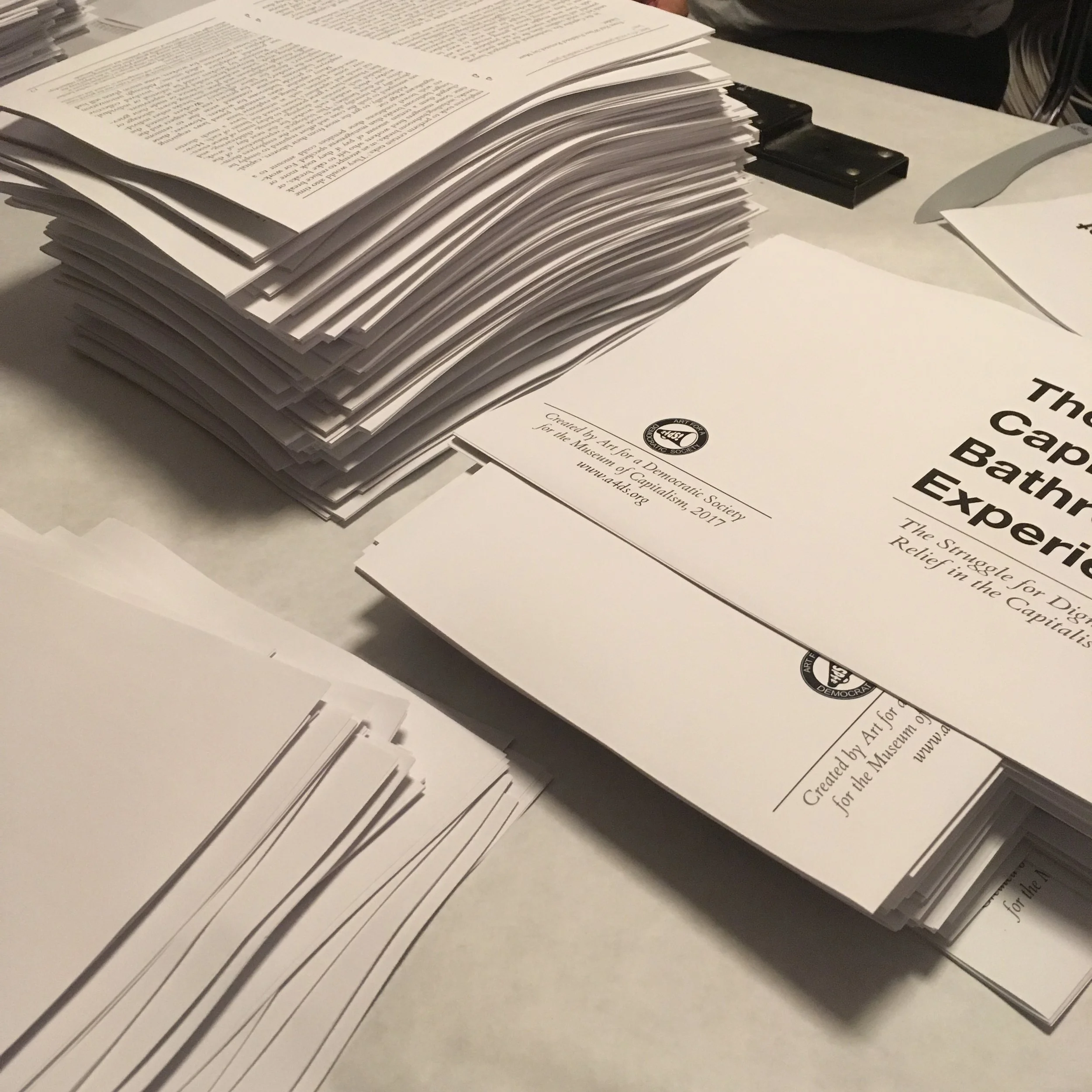 Capitalist Bathroom Experience