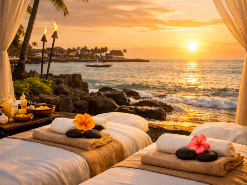 Discover the Best Oceanfront Spa Experience in Kailua-Kona
