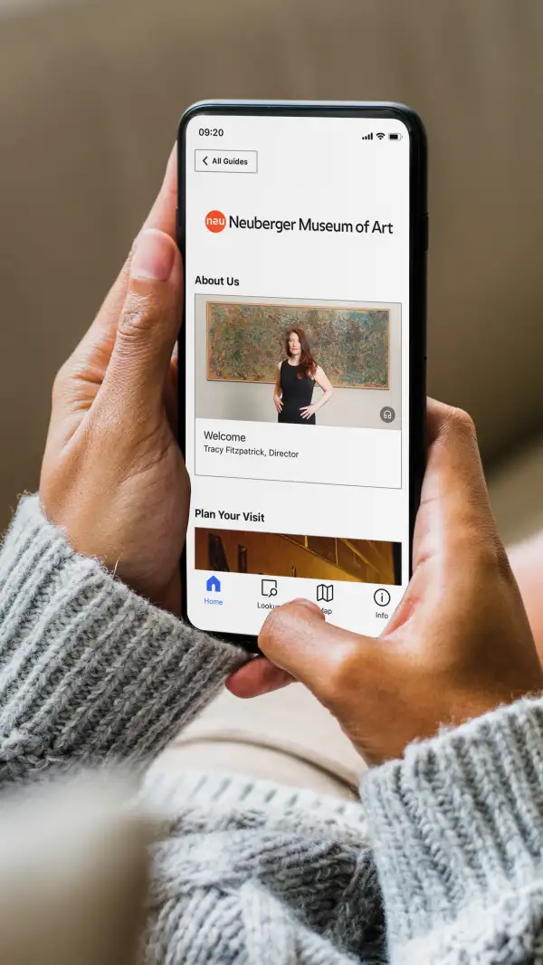 Neuberger Museum of Art Digital Guide on Bloomberg Connects