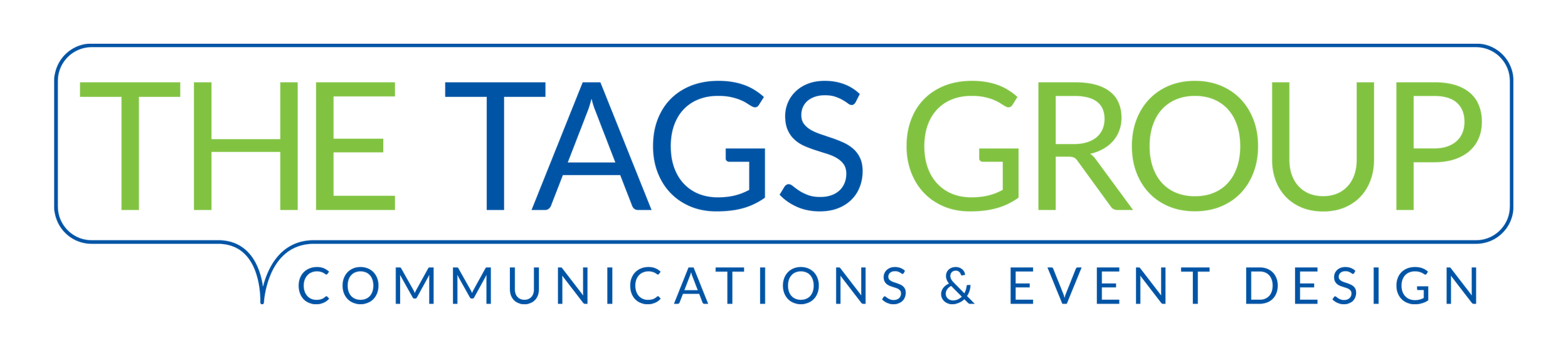 Logo for The TAGS Group, a communications and event design consultancy