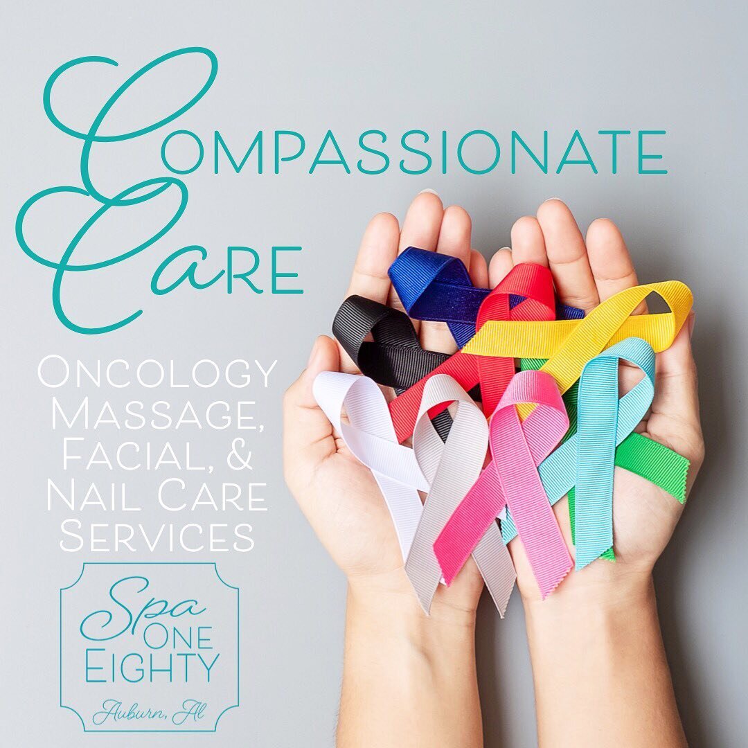 We are thrilled to announce our new &ldquo;Compassionate Care&rdquo; Oncology Massage, Facial, and Nail Care Options and Spa Packages! These services are specially designed for clients fighting cancer through chemotherapy and/or radiation. We have a 