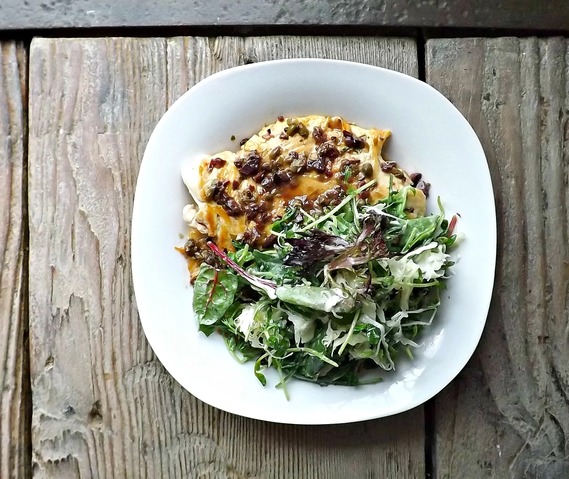 organic chicken paillard