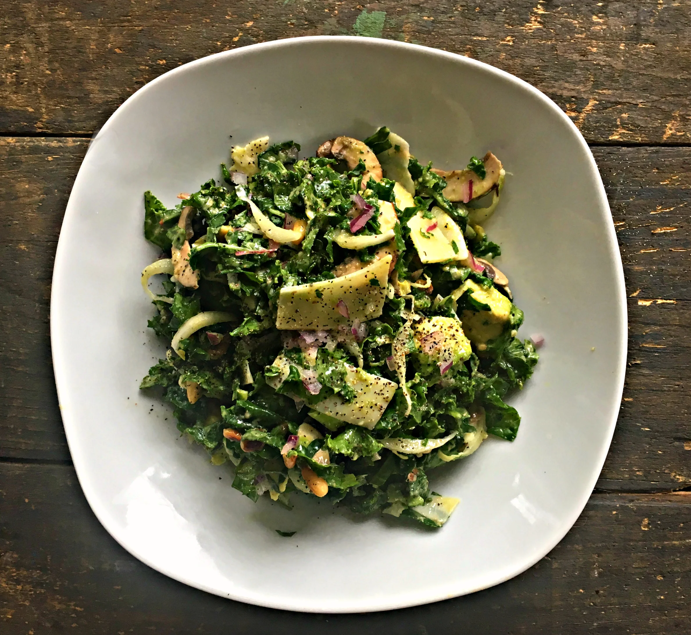 a kale salad