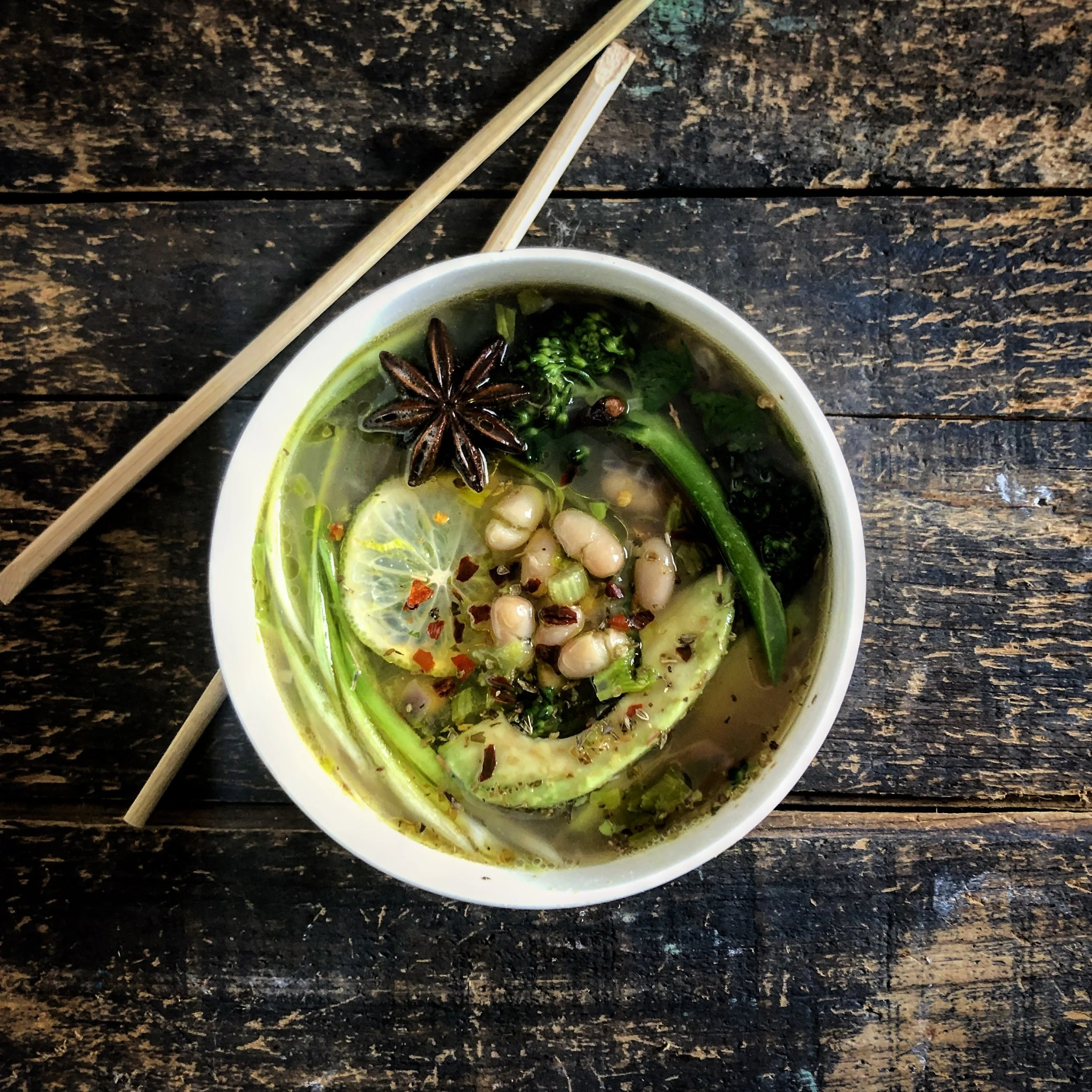  Green Vegan Pho 