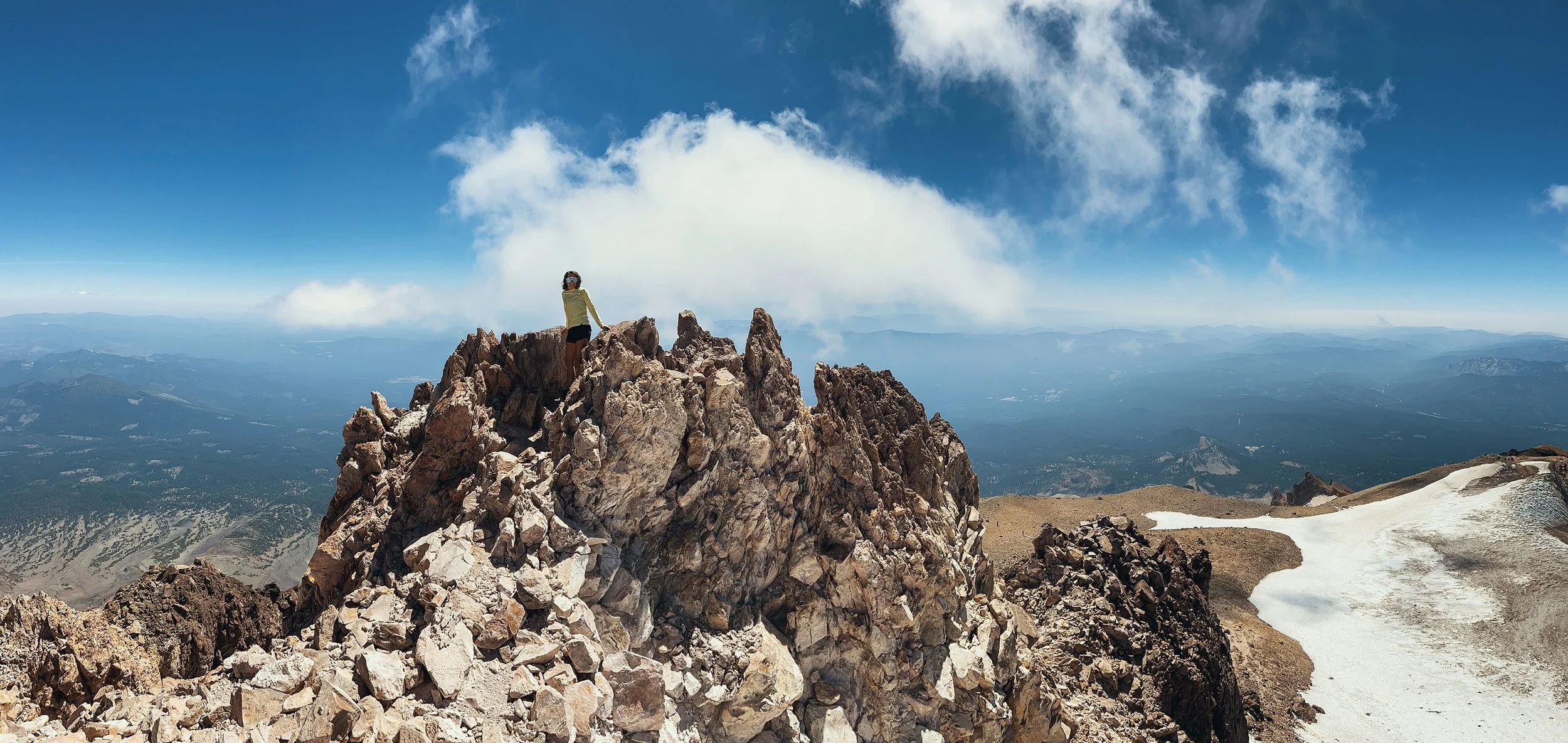 The Summit of Mount Shasta in the Summer
