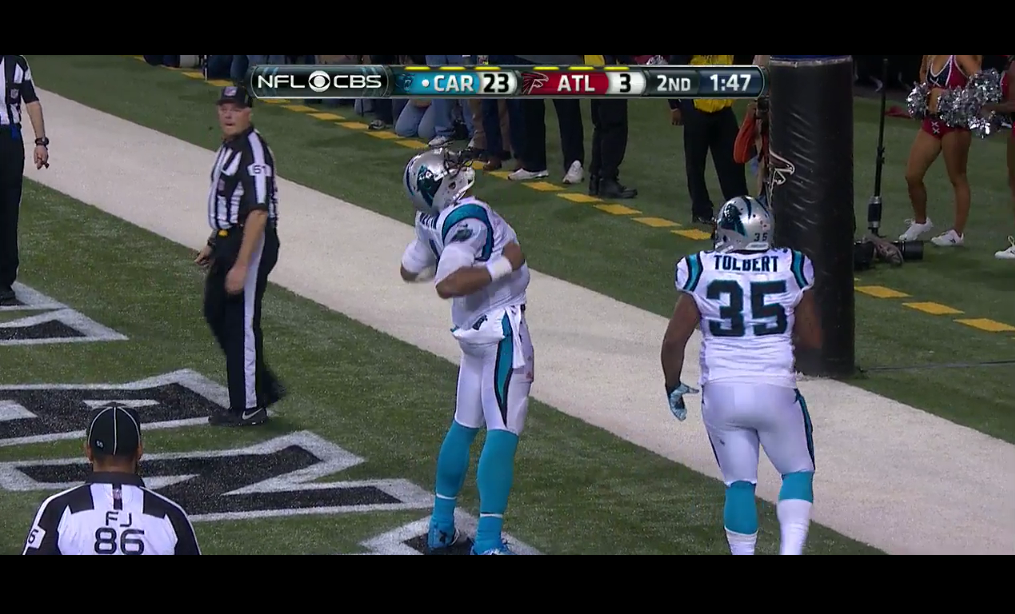 Cam Newton TD Score&nbsp;- CBS Sports
