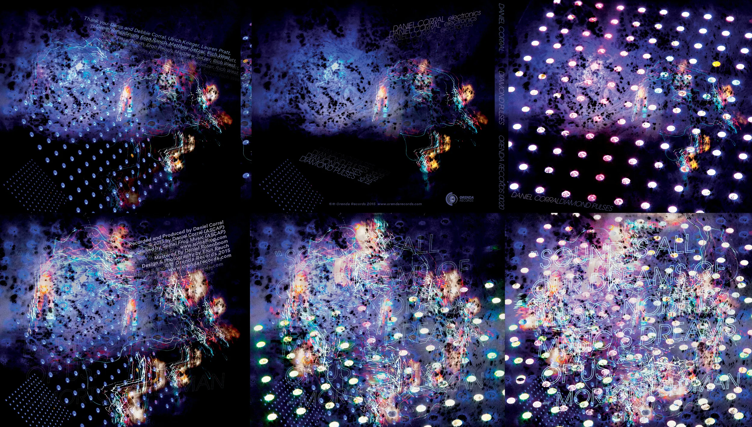 Derrick Spiva "Diamond Pulses" Package Design