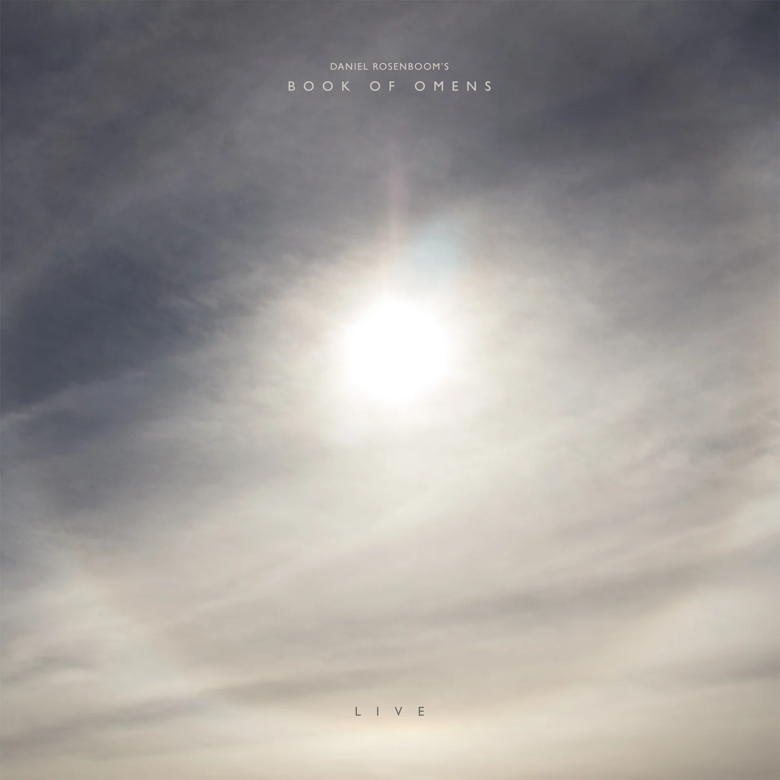 "Book of Omens" Live Album Vinyl Album Cover