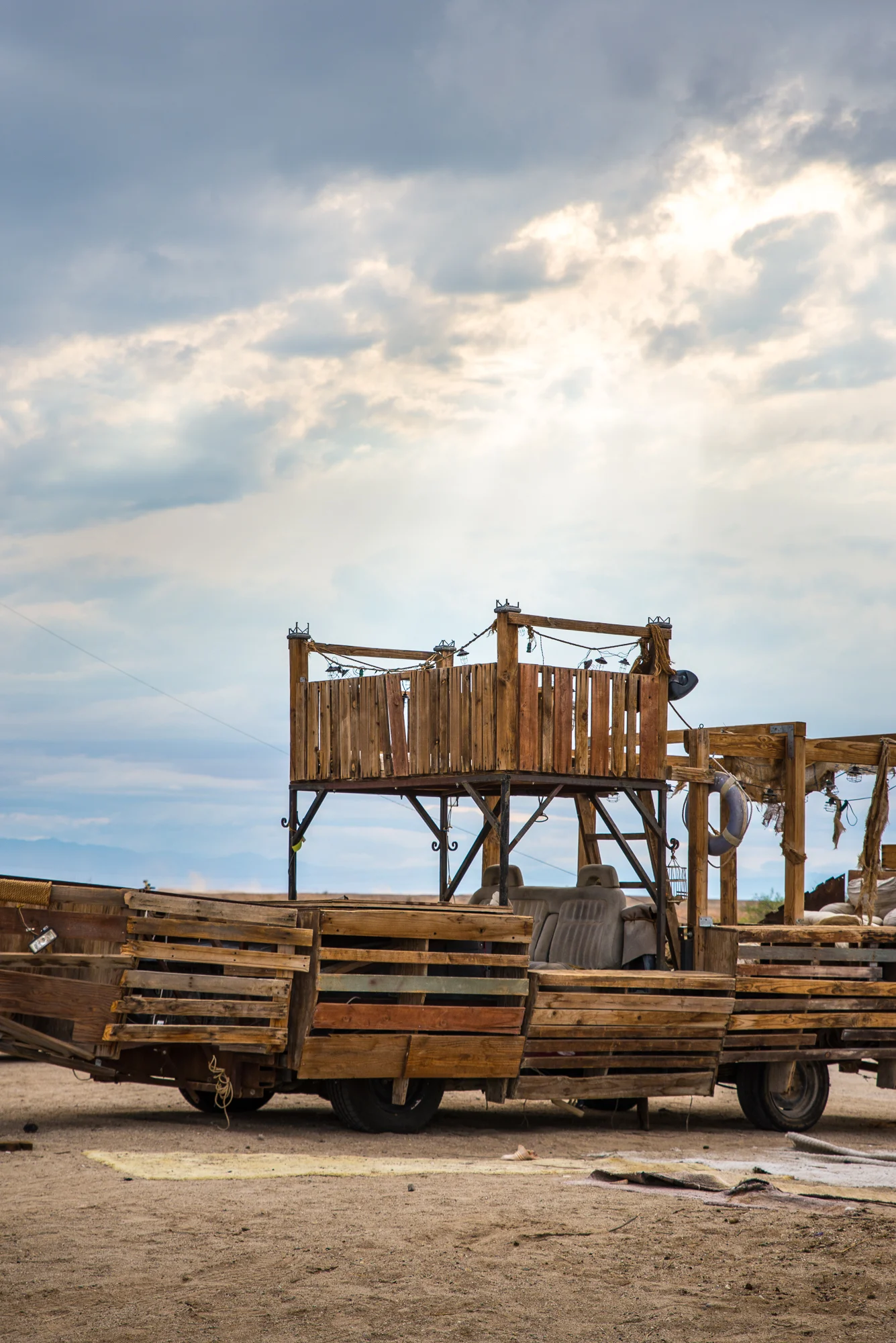 Burning Man Art Car "The Dusty Junk"
