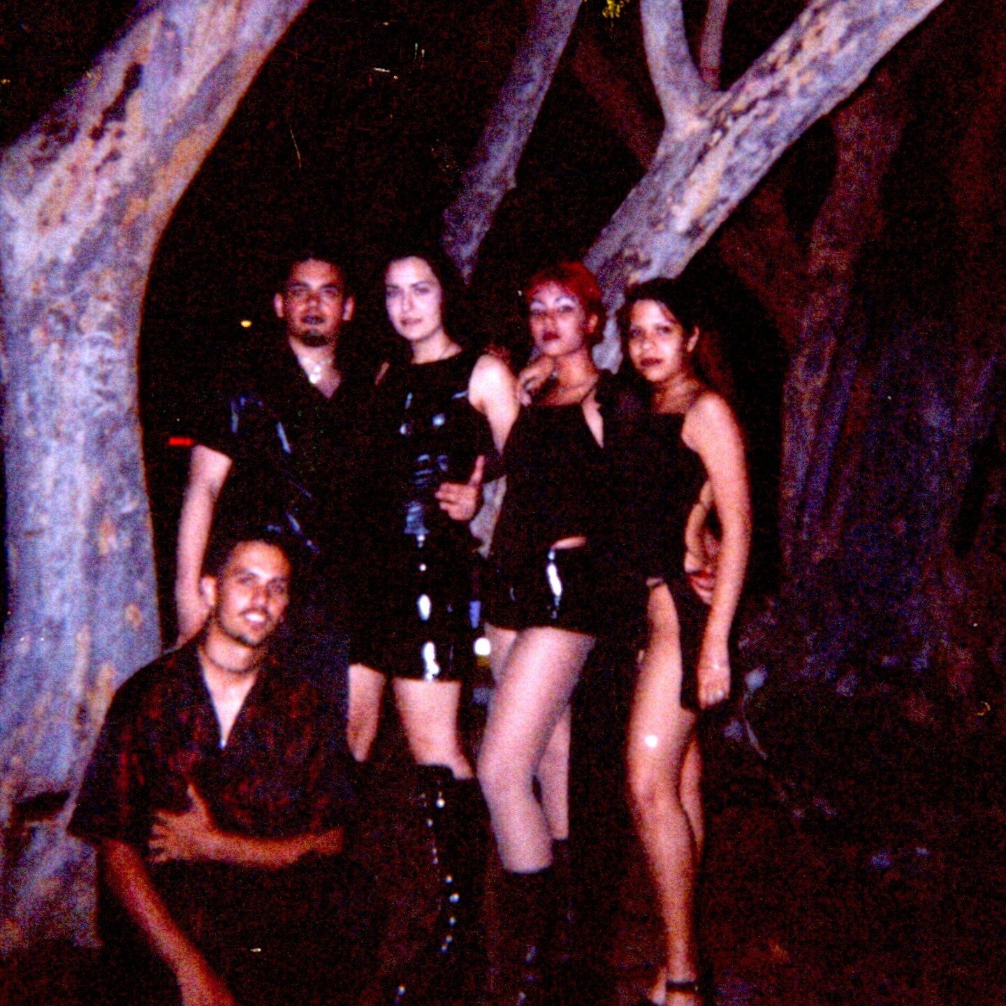 Old high school goth nights at The Church in Miami 
@ramonadeville 
I'm on the far right 👿