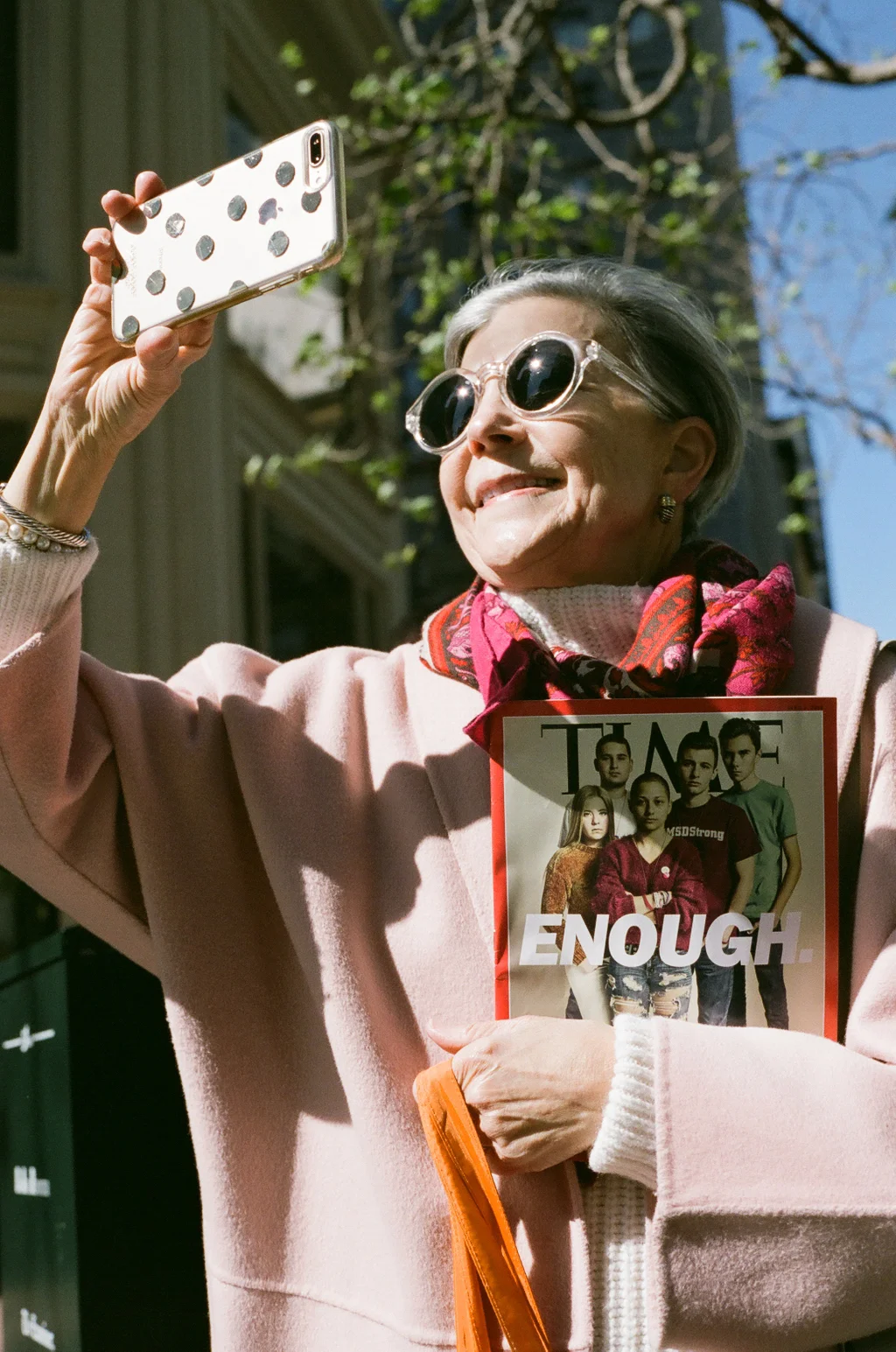 “Enough” during the March for our Lives rally, San Francisco, California, 2018