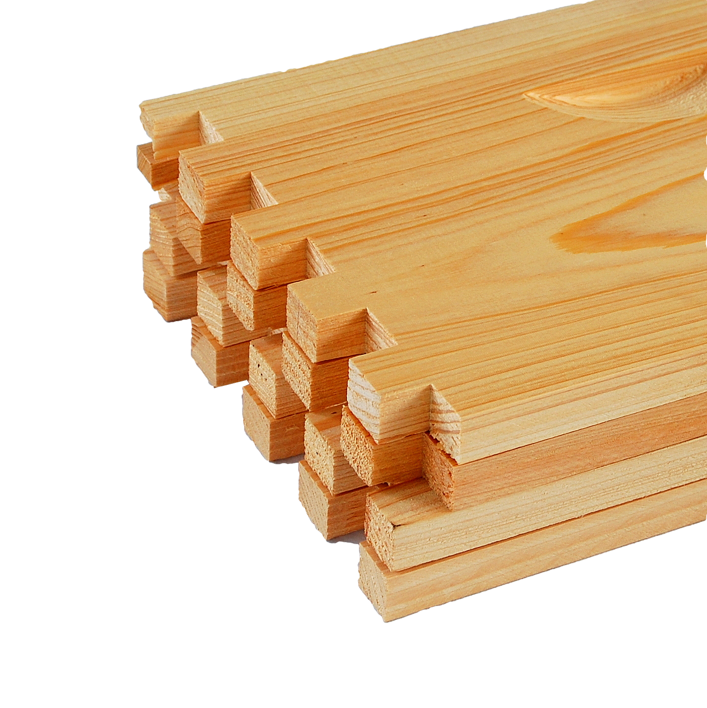 Finger joins of deep box