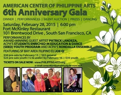 American Center of Philippine Arts is turning 6 this month! 