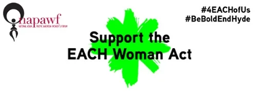 Equal Access To Abortion Coverage In Health Insurance (EACH Woman) Act Introduced