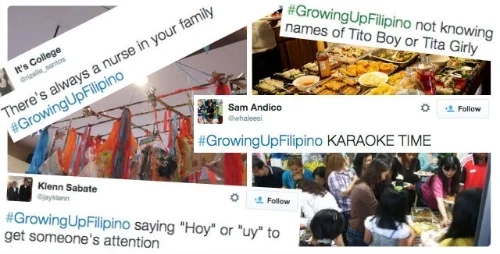 #Growingupfilipino Trending On Social Media