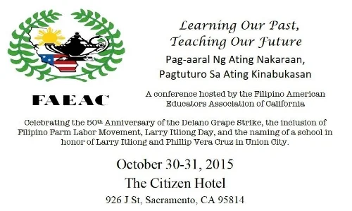 2015 Statewide Filipino American Educators Association of California Conference