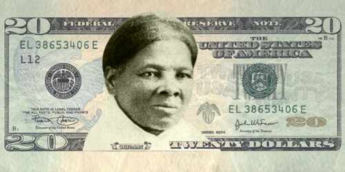 Let's put Harriet Tubman (African-American abolitionist and humanitarian) on the $20 bill.