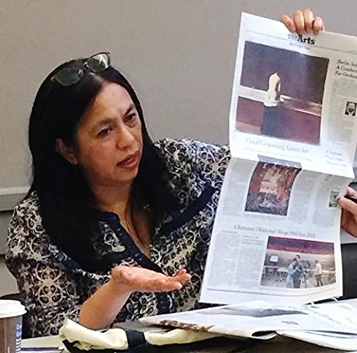Filipina-American Journalist Cielo Buenaventura at the New York Times