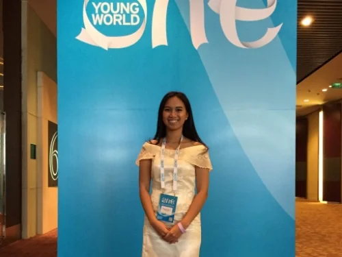 Young Filipina Arizza Nocum Speaks at One Young World Summit on Peace and Security and Bangsamoro Law