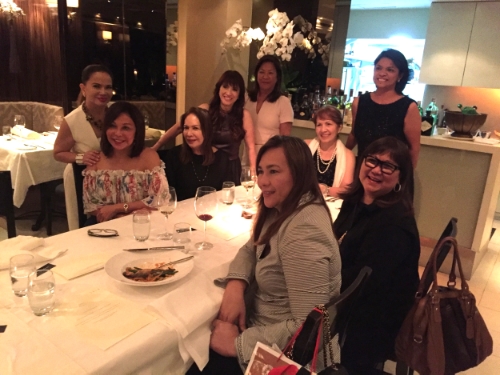Delle Sering Hosts FWN Member Dinner to Kick off FWN On The Road in the Philippines