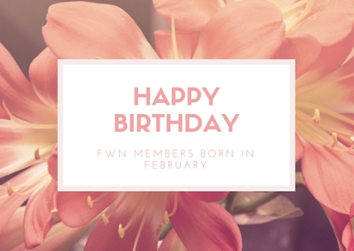 Another Year Stronger.... Happy Birthday FWN Members!