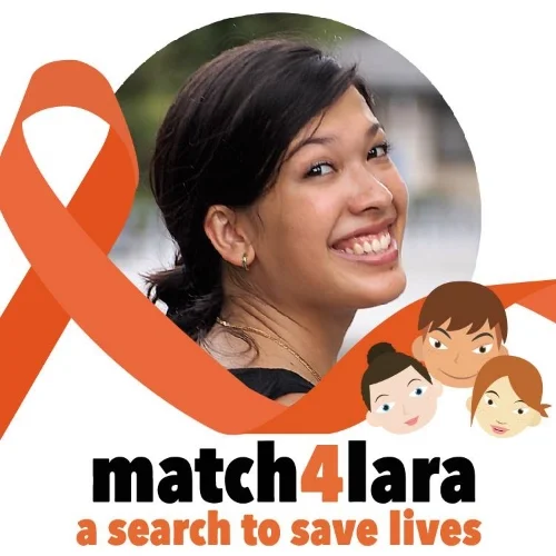 Match4Lara Campaign: Sign up, Spit and Save a Life, Divesifying Donor Registries Worldwide