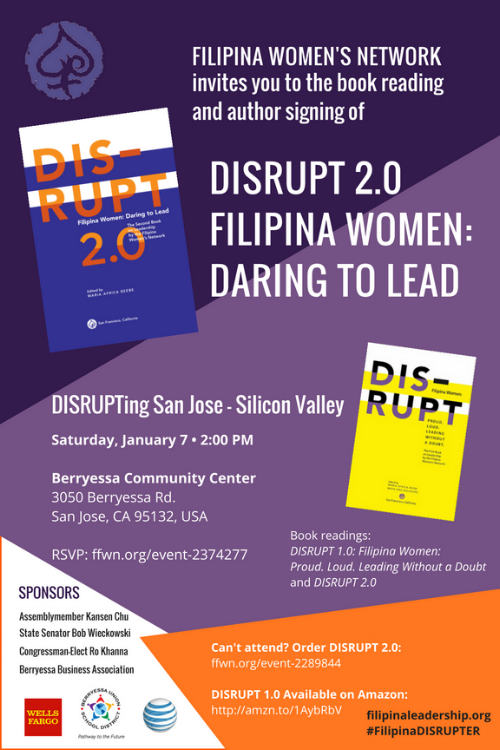 SAVE THE DATE: DISRUPTing San Jose-Silicon Valley (Jan. 7)