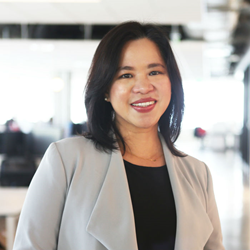 Olivia De Jesus (US FWN100™ '12) as New Global COO is ABS-CBN's new Global COO