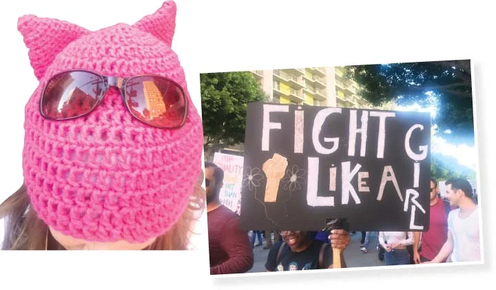 Photos taken during the second Women’s March in Los Angeles held on Jan. 20, 2018 (Photos by Janet R. Nepales)