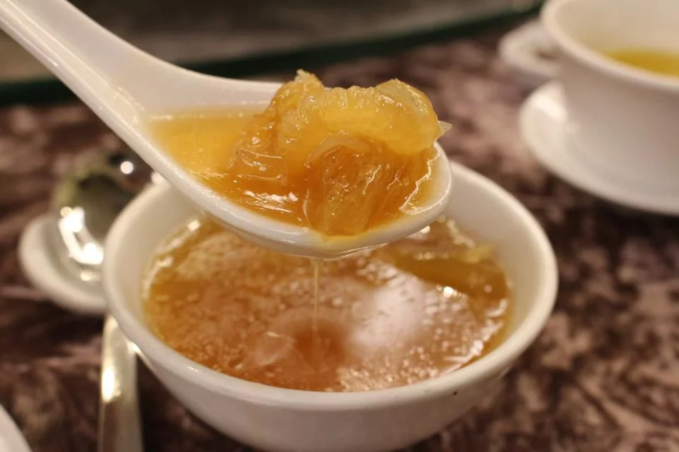 Shark's fin soup. Photo credit: Shuttershock