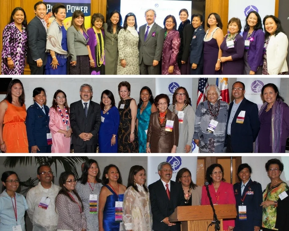 The late San Francisco Mayor Ed Lee welcomed the FWN Board, FWN100 awardees, members and distinguished guests from around the world at the Filipina Leadership Global Summits held in San Francisco over the years. 