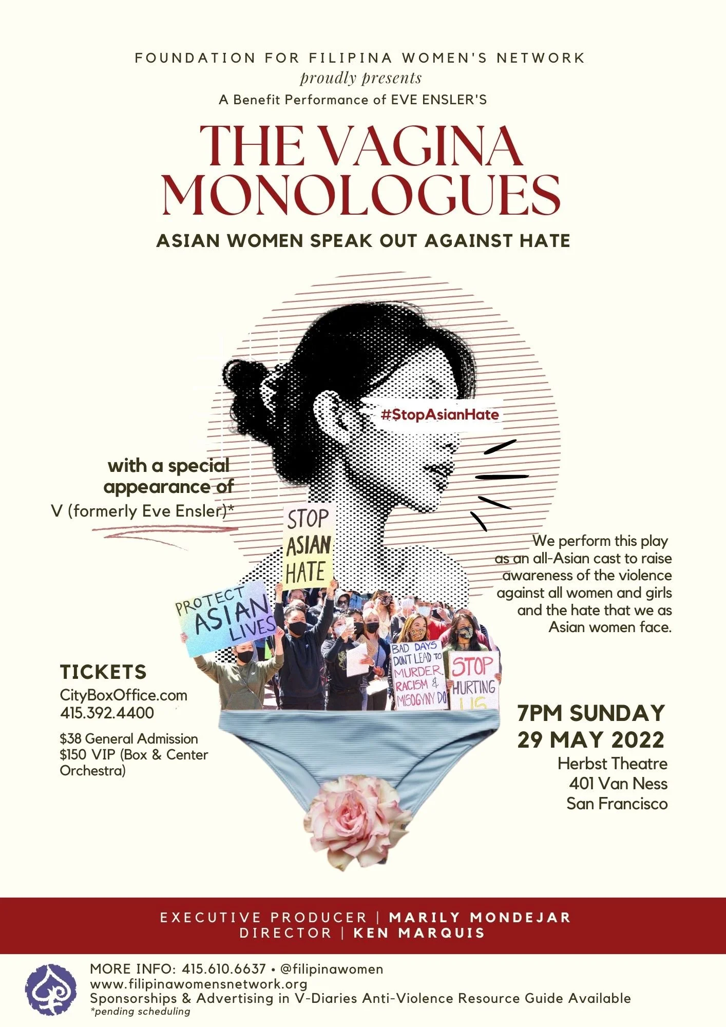 29 MAY: The Vagina Monologues: Asian Women Speak Out Against Hate