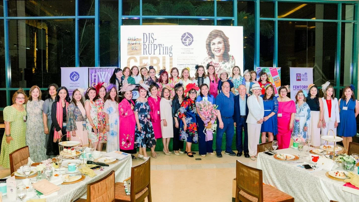 FWN Launches Fifth Leadership Book in Cebu, Names Mariquita Yeung as Cebu Ambassador