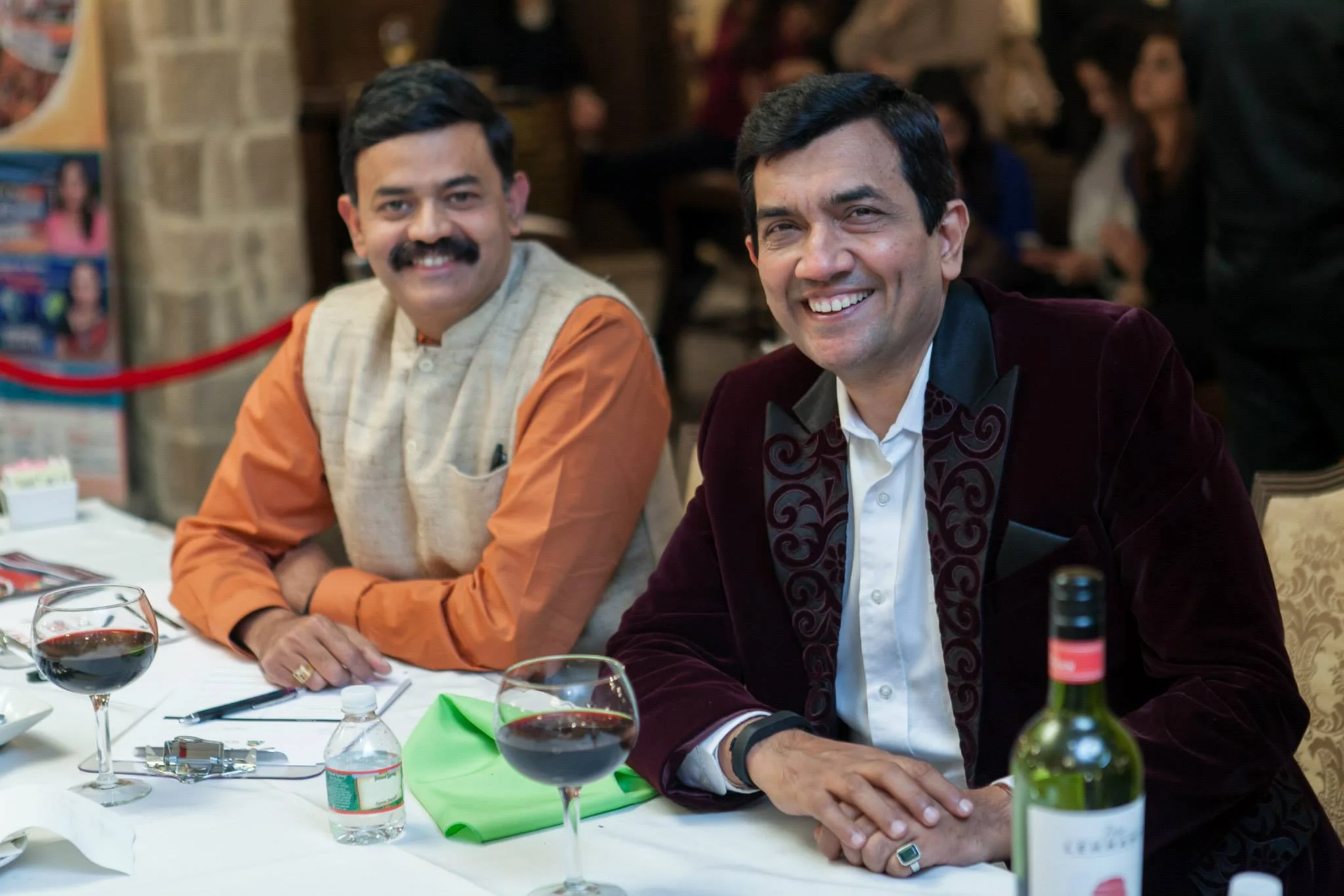 With Chef Sanjeev Kapoor on the TV Asia