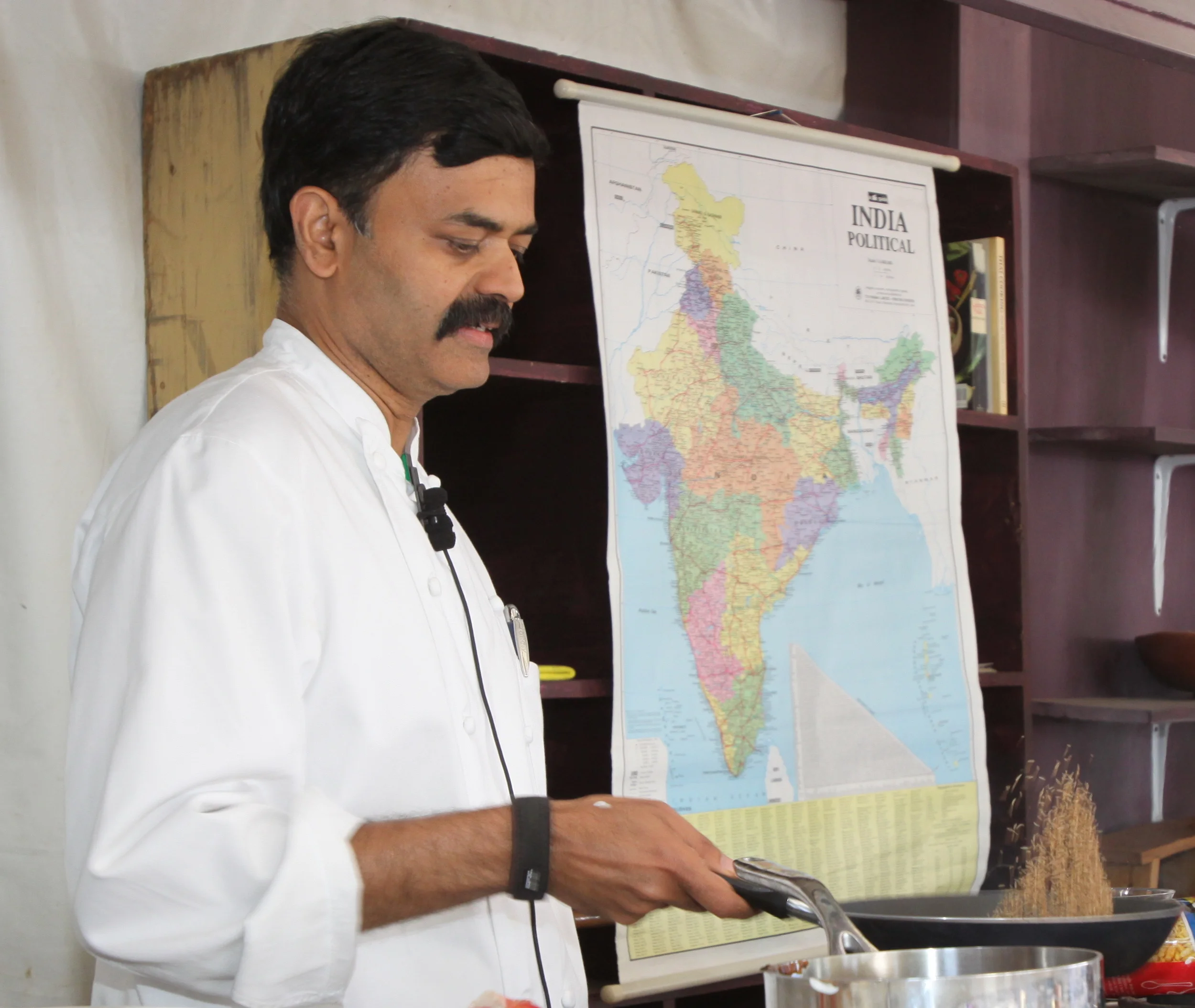 Cooking Demo at the National Mall - Smithsonian Institution 