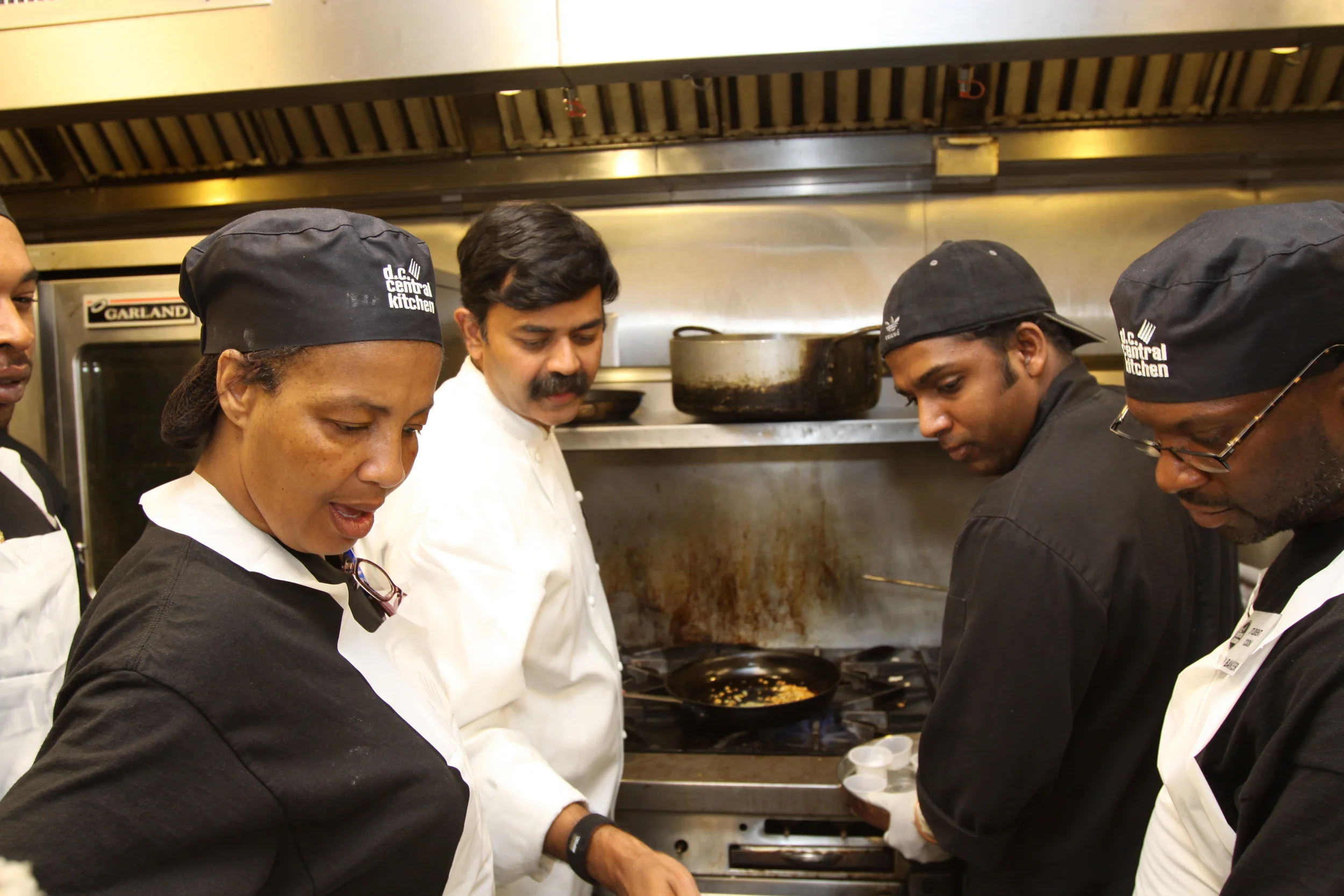 Teaching at the DCCK ( DC Central Kitchen) 