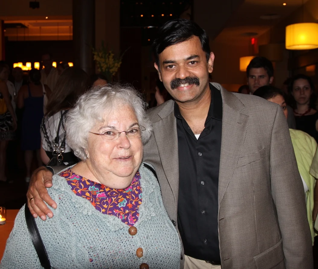 With Phyllis C Richman, the former food critic of the Washington Post