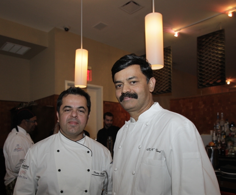 with Chef Vicky Ratnani, India
